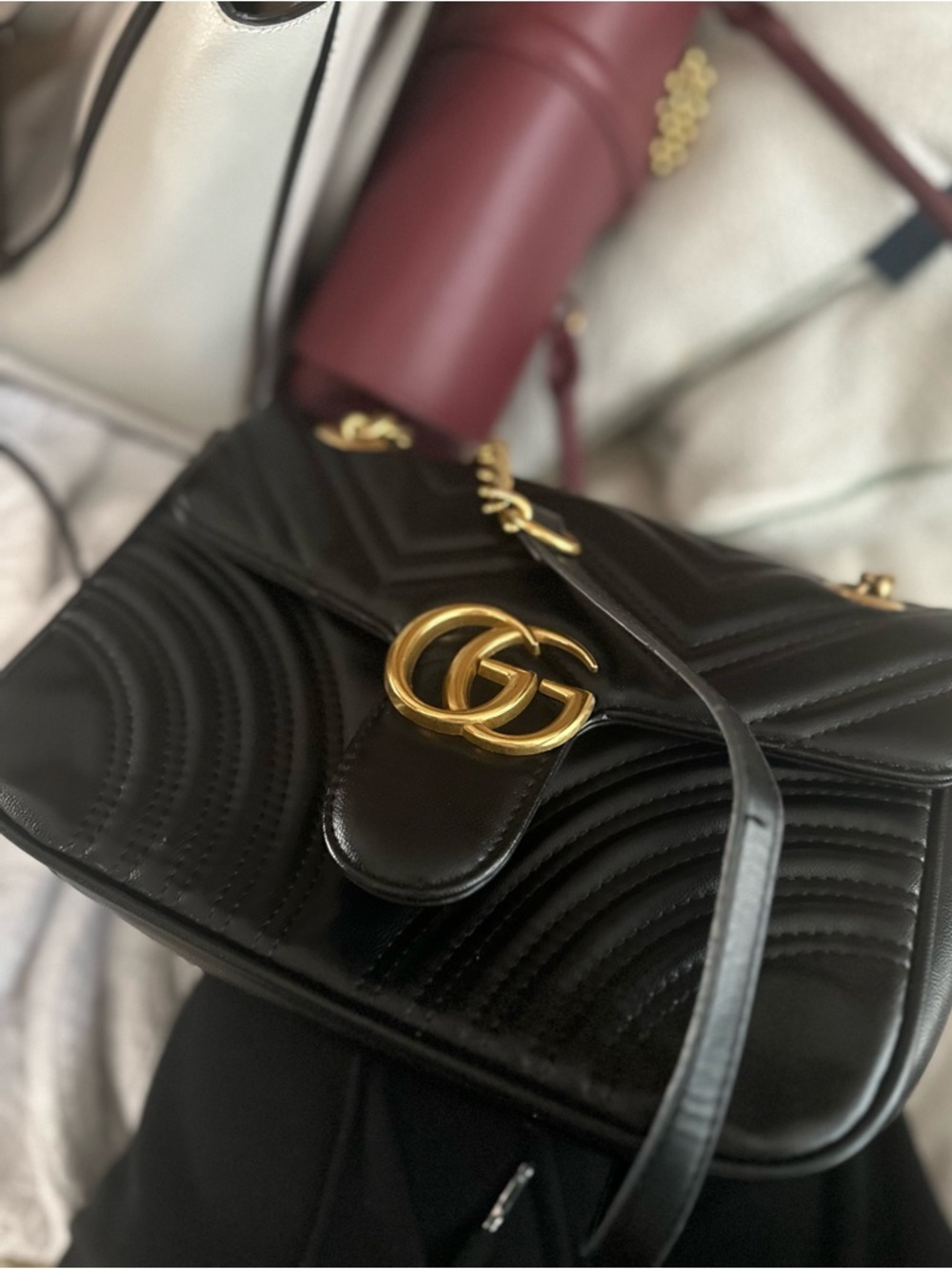 Gg monogrammed  handbag❤️
